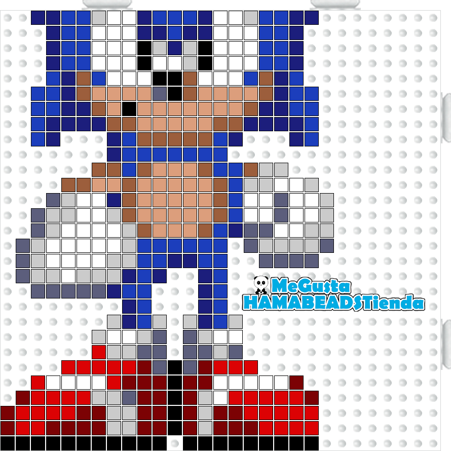 Sonic4 hama beads midi 2